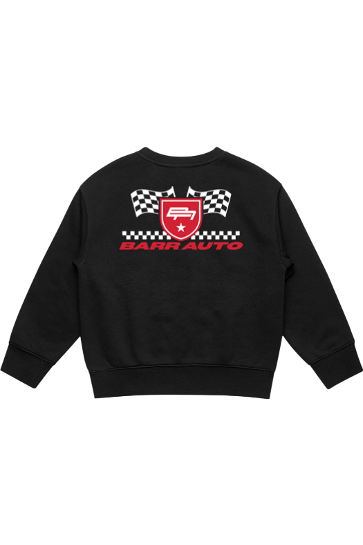 BARR AUTOMOTIVE RACING KIDS RELAX CREWNECK | BARR AUTOMOTIVE