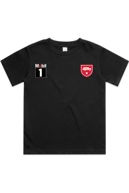 BARR AUTOMOTIVE RACING LOGO KIDS CLASSIC BLACK TEE | BARR AUTOMOTIVE