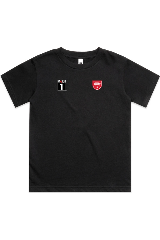 BARR AUTOMOTIVE RACING LOGO YOUTH CLASSIC BLACK TEE | BARR AUTOMOTIVE