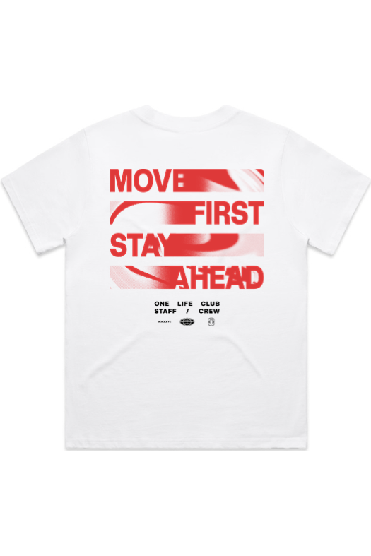 ONE LIFE CLUB MEMBERS ONLY WOMEN'S CLASSIC MINUS WHITE TEE | ONE LIFE CLUB