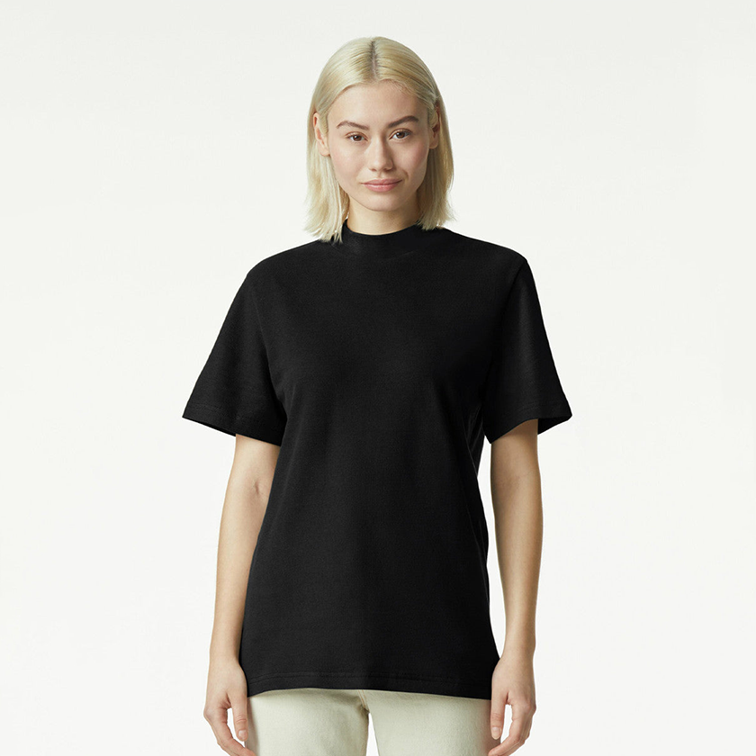 UNISEX MOCKNECK T-SHIRT 1PQ  (2 SIDE PRINT)