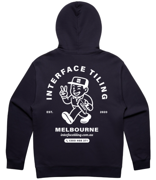 INTERFACE TILING CHARACTER INK BLUE RELAX HOOD | INTERFACE TILING