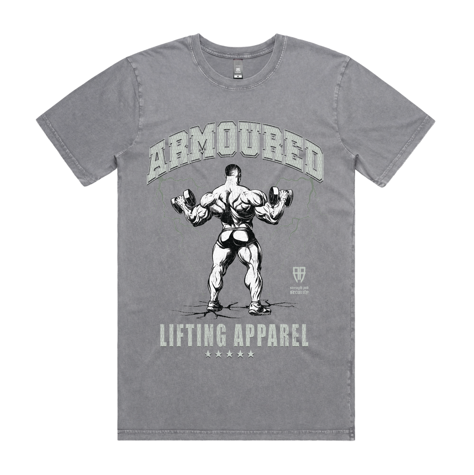 ARMOURED ASH TEE | ARMOURED MERCH
