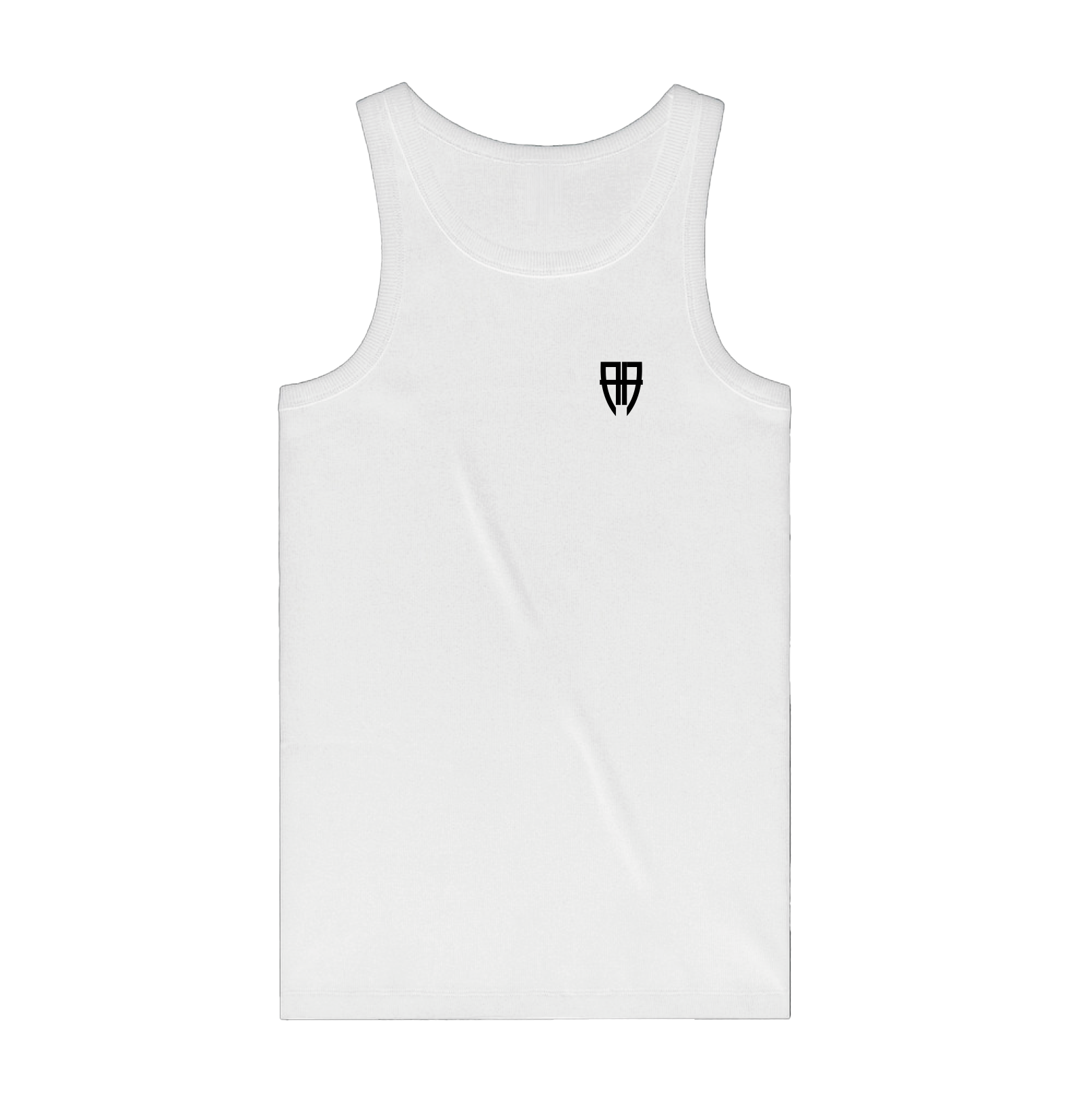 ARMOURED WHITE SINGLET | ARMOURED MERCH