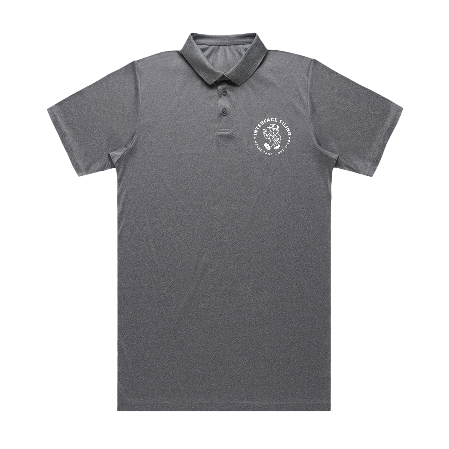 INTERFACE TILING CHARACTER GRAPHITE ACTIVE POLO  | INTERFACE TILING