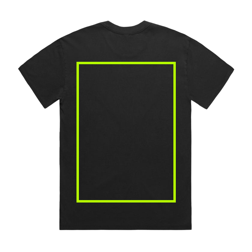 HEAVY WEIGHT FADED T-SHIRT (2 SIDE PRINT)