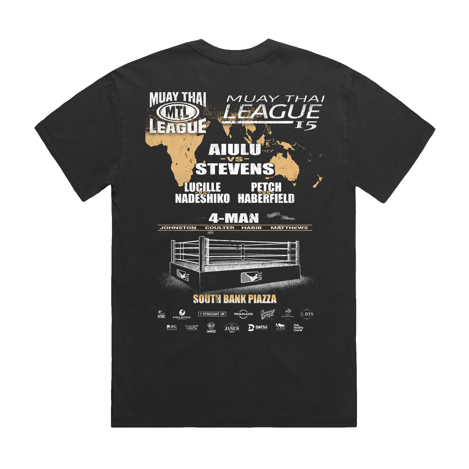 AUGUST 9 EVENT MERCH BLACK TEE | MTL