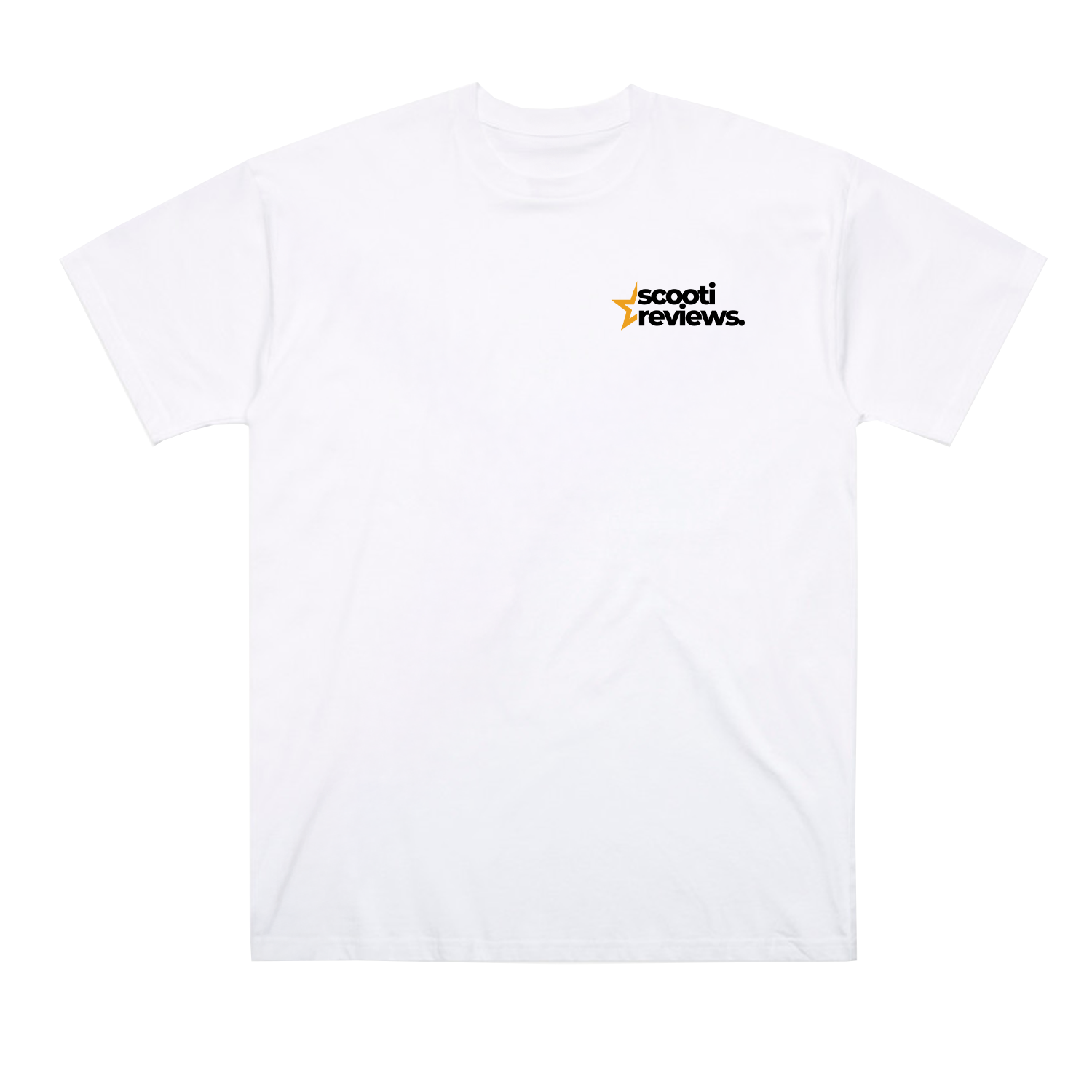 SCOOTI REVIEWS BLACK ROCKET CLASSIC OVERSIZED WHITE TEE | SCOOTI REVIEWS