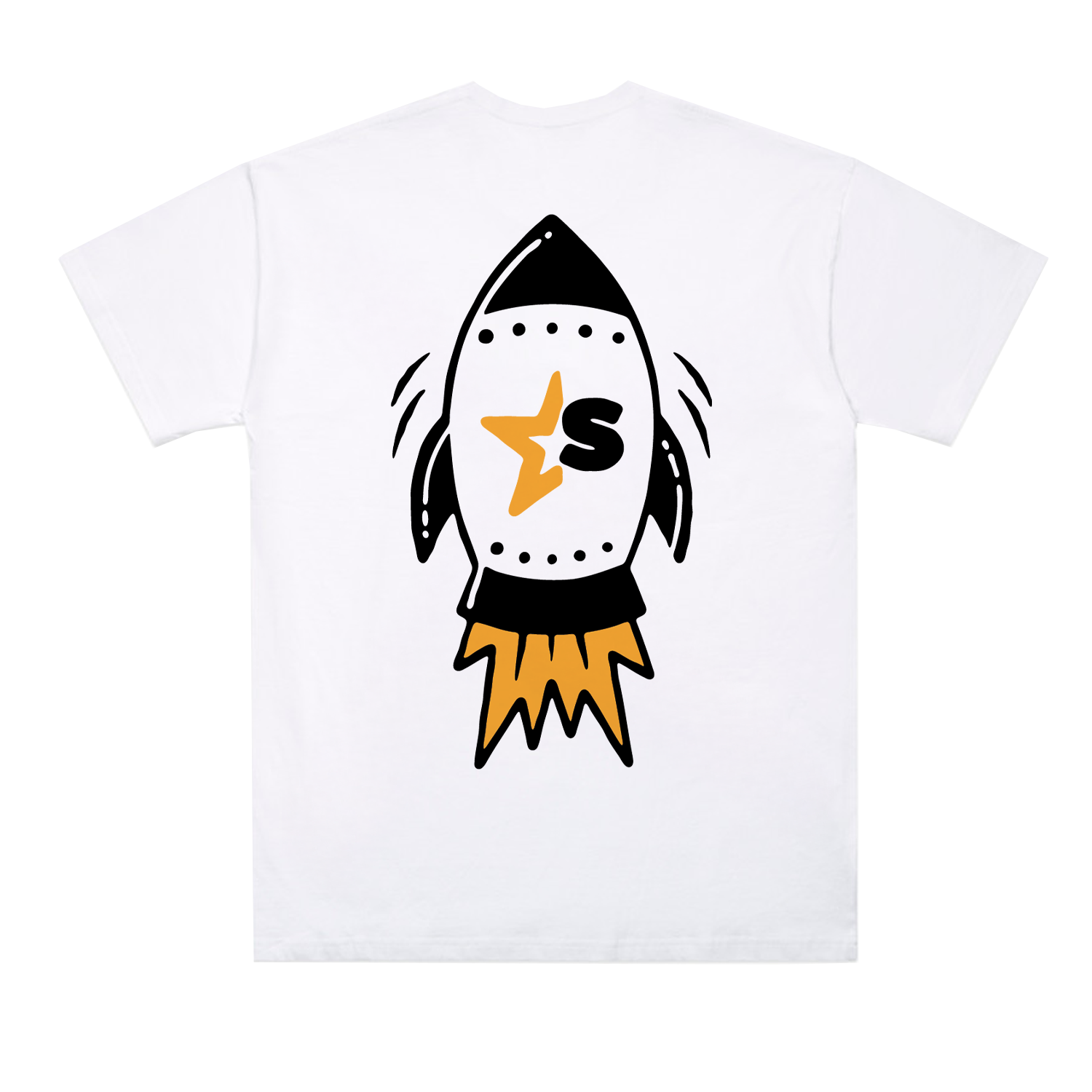 SCOOTI REVIEWS BLACK ROCKET CLASSIC OVERSIZED WHITE TEE | SCOOTI REVIEWS