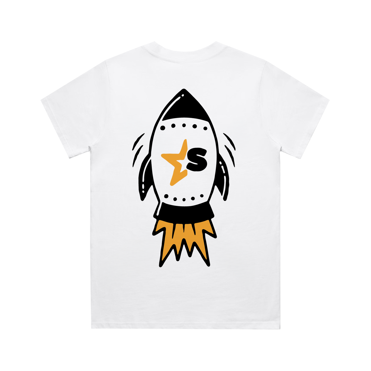 SCOOTI REVIEWS BLACK ROCKET WO'S CLASSIC WHITE TEE | SCOOTI REVIEWS