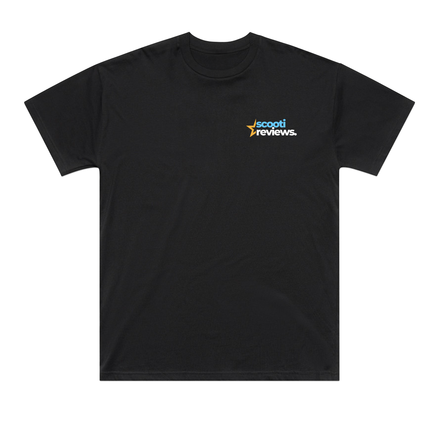 SCOOTI REVIEWS BLUE ROCKET CLASSIC OVERSIZED BLACK TEE | SCOOTI REVIEWS