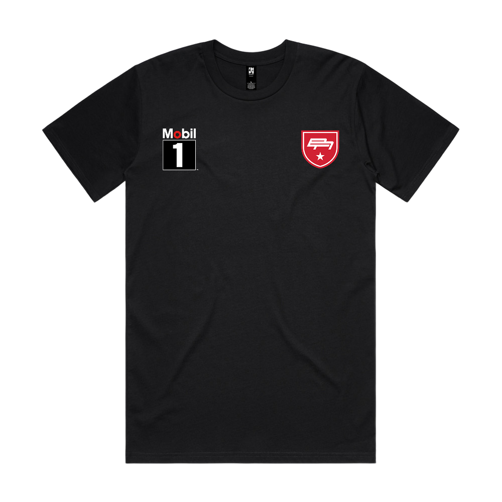 BARR AUTOMOTIVE RACING LOGO CLASSIC BLACK TEE | BARR AUTOMOTIVE