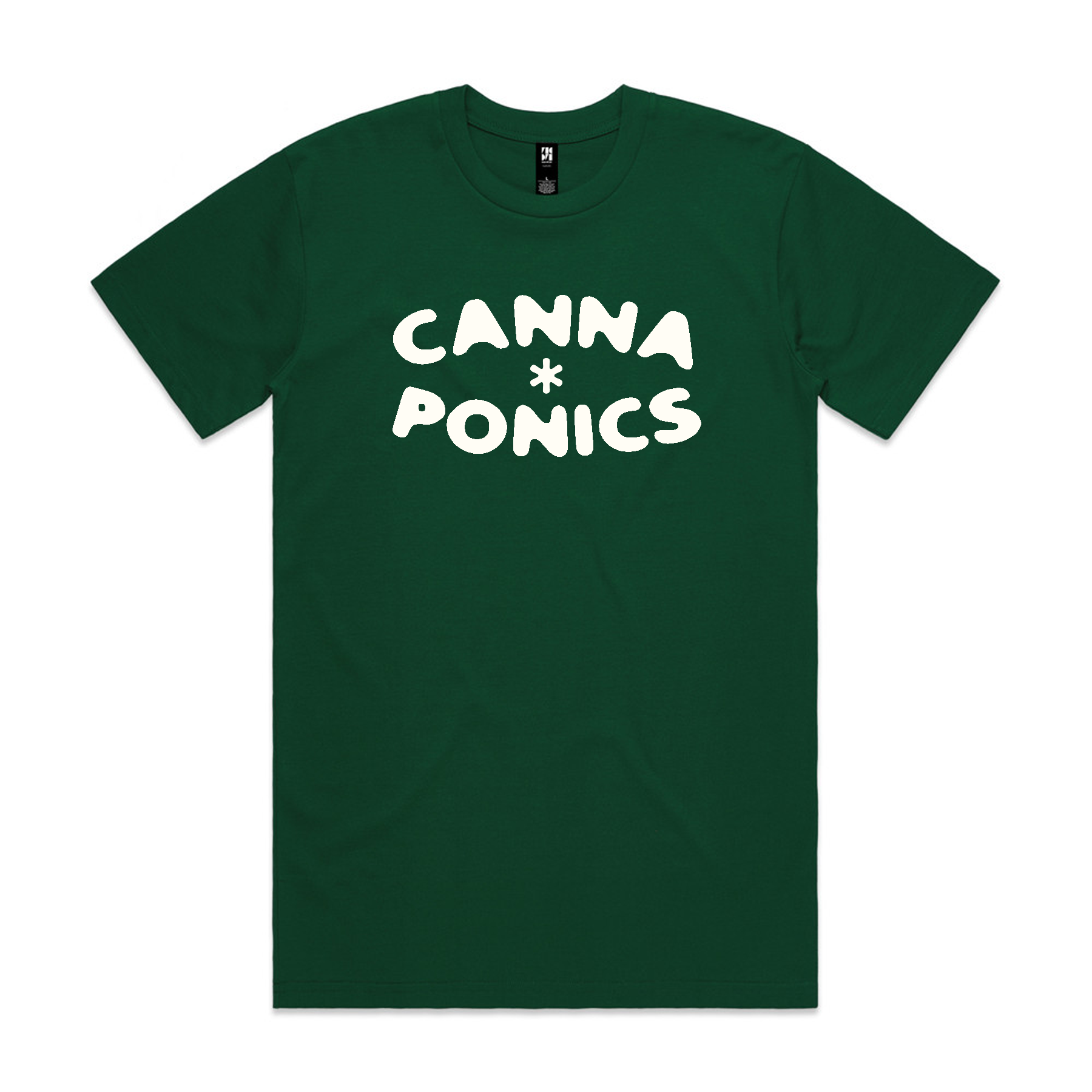 STAR GREEN TEE | CANNAPONICS