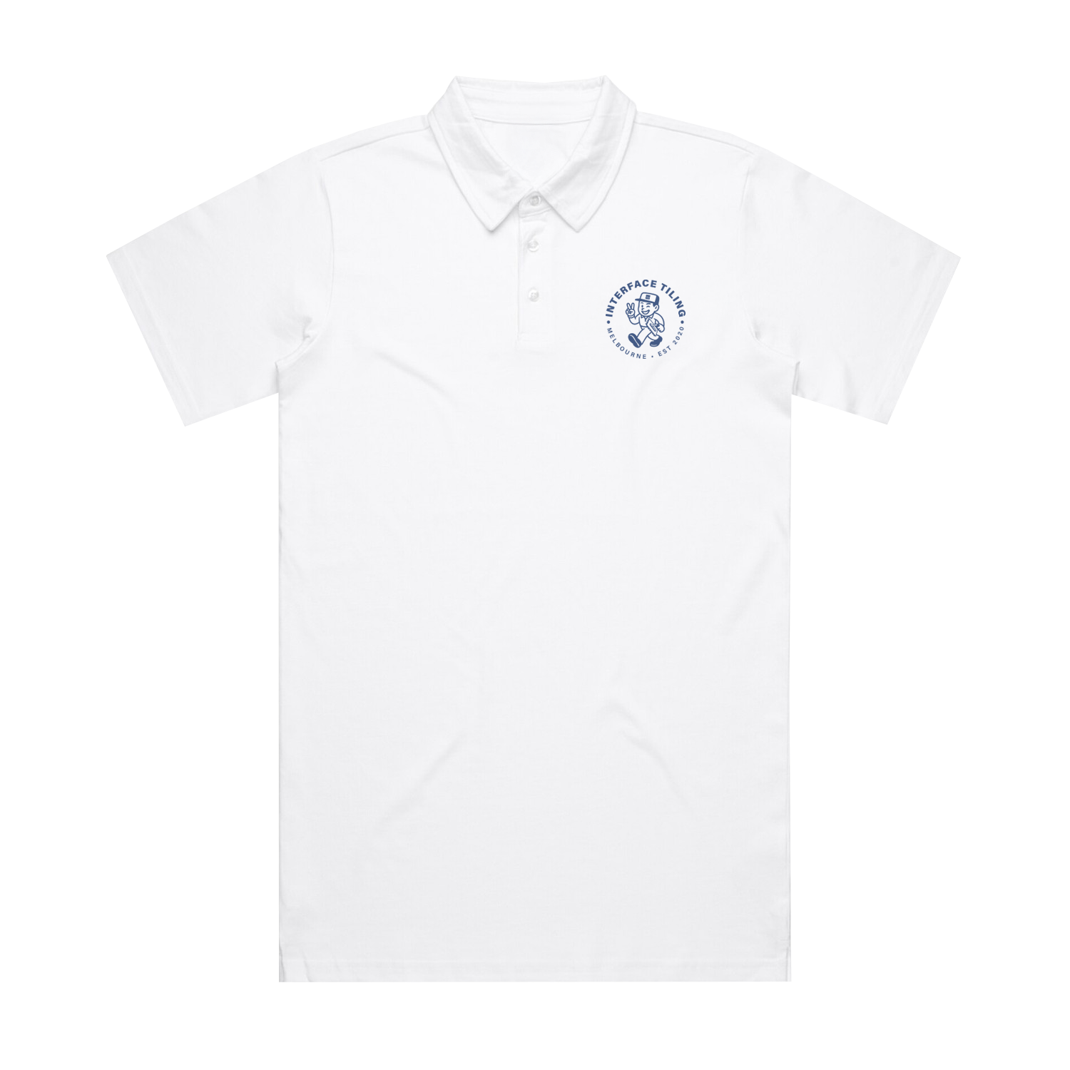 INTERFACE TILING CHARACTER WHITE CHAD POLO  | INTERFACE TILING