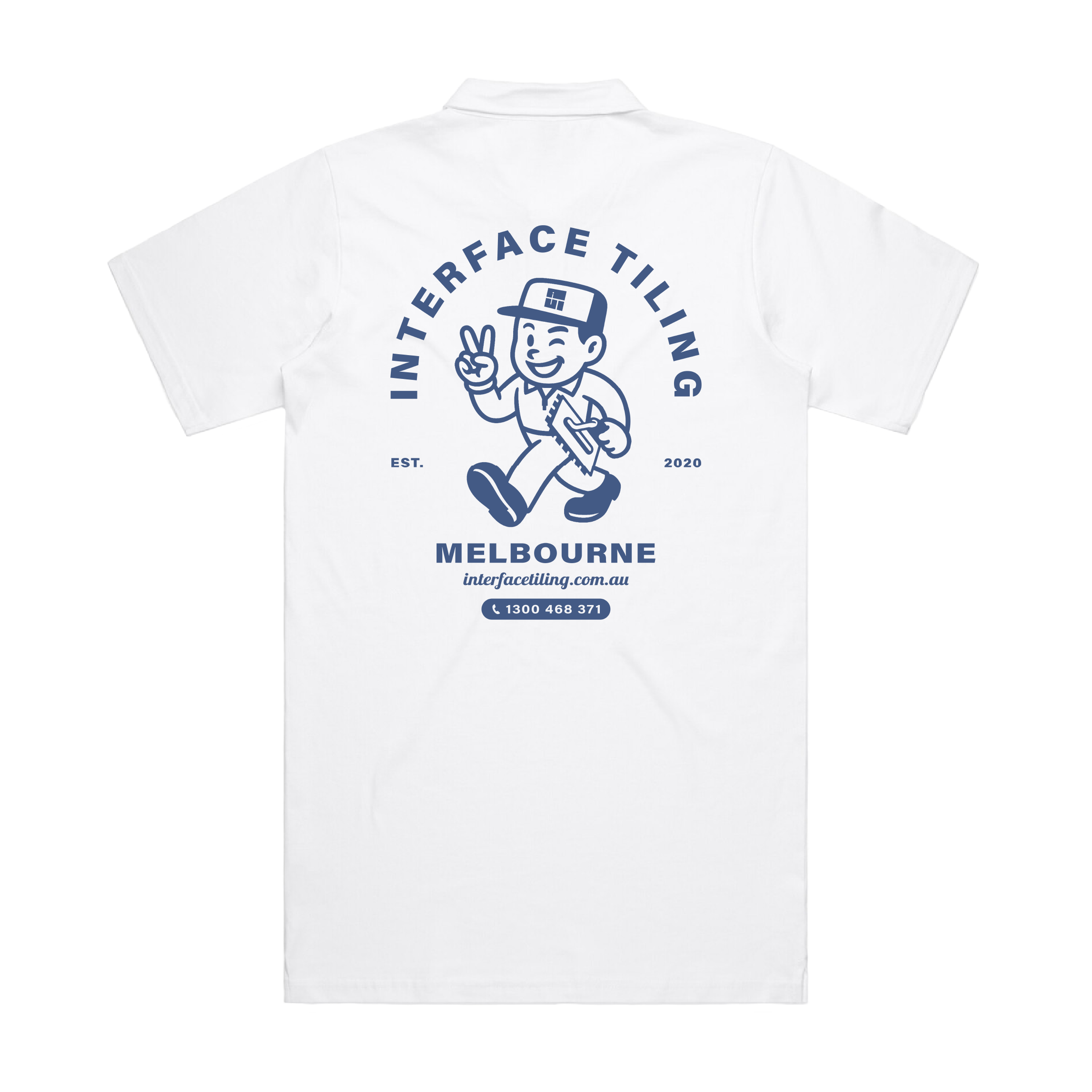 INTERFACE TILING CHARACTER WHITE CHAD POLO  | INTERFACE TILING
