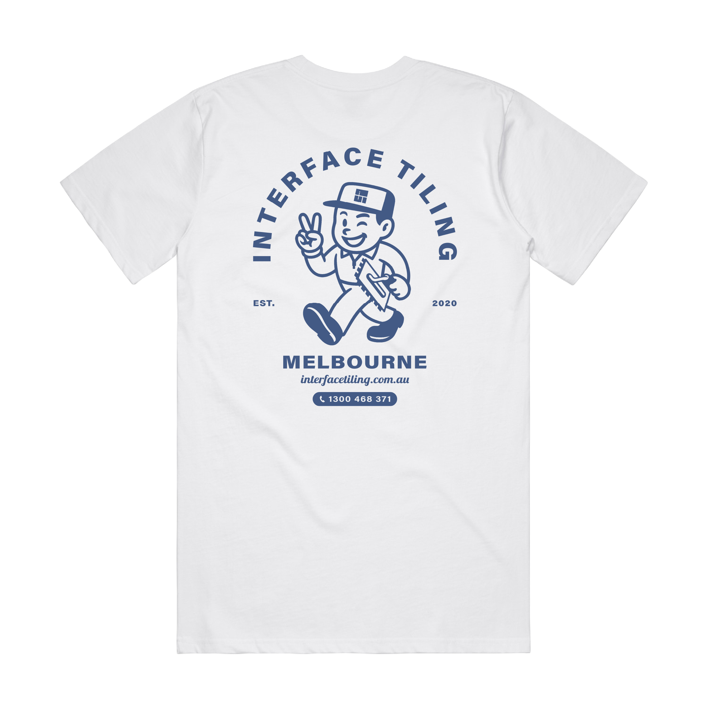 INTERFACE TILING CHARACTER CLASSIC WHITE TEE | INTERFACE TILING