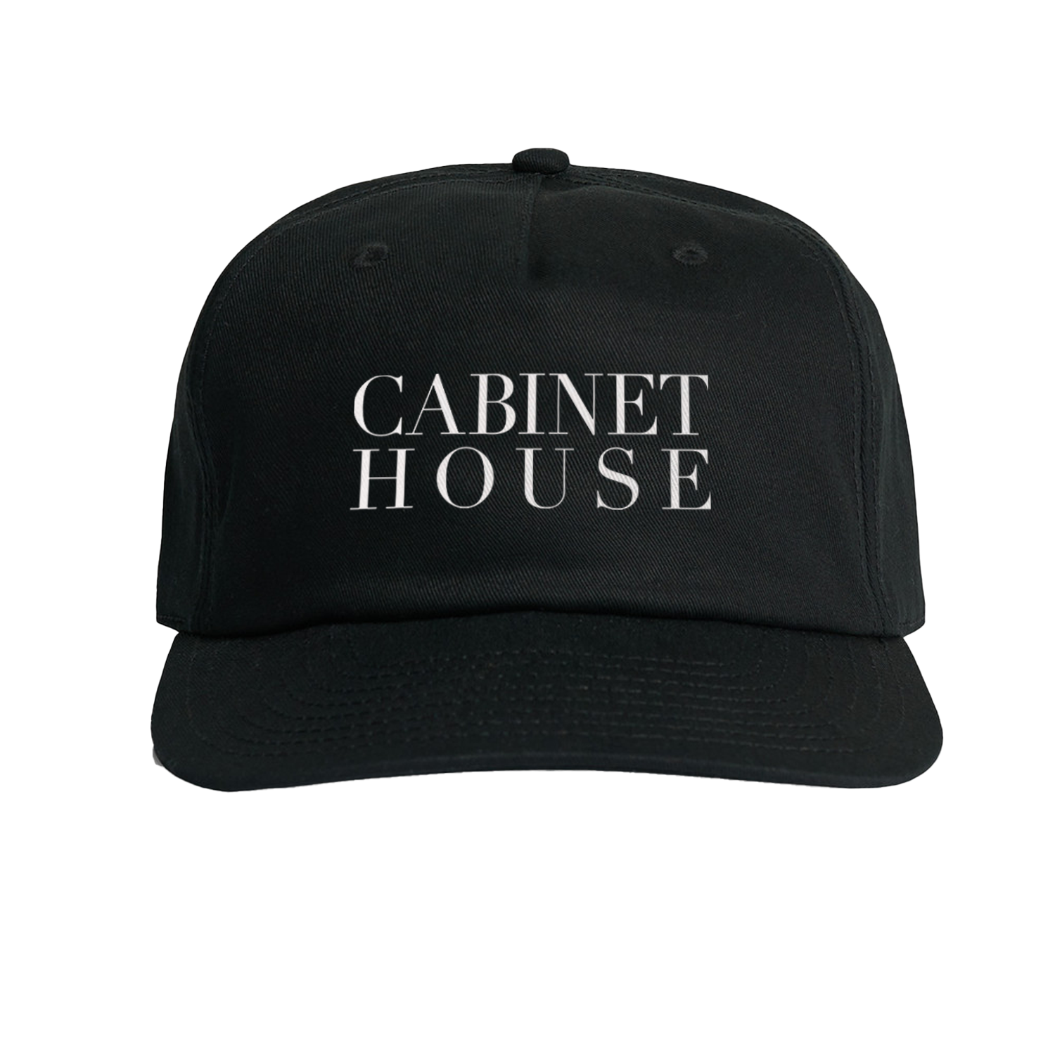 CABINET HOUSE LOGO BLACK PANEL CAP | CABINET HOUSE