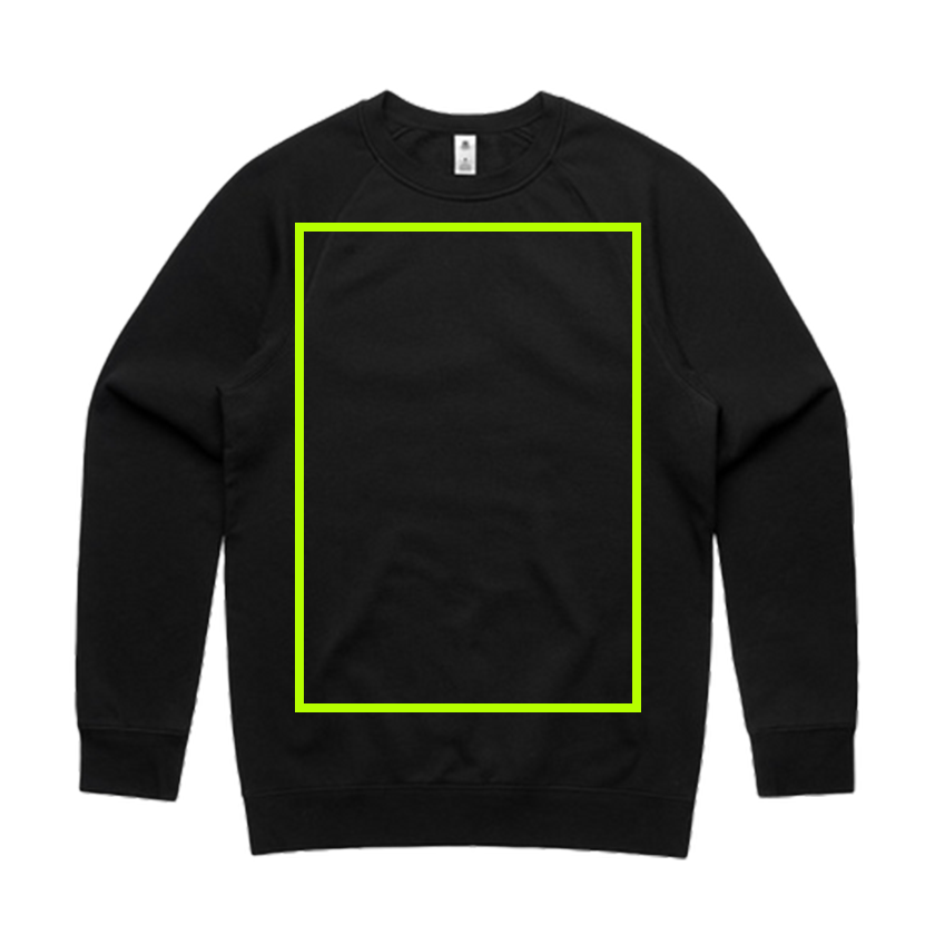 ESSENTIAL CREWNECK SWEATSHIRT 5100 (1 SIDE PRINT)