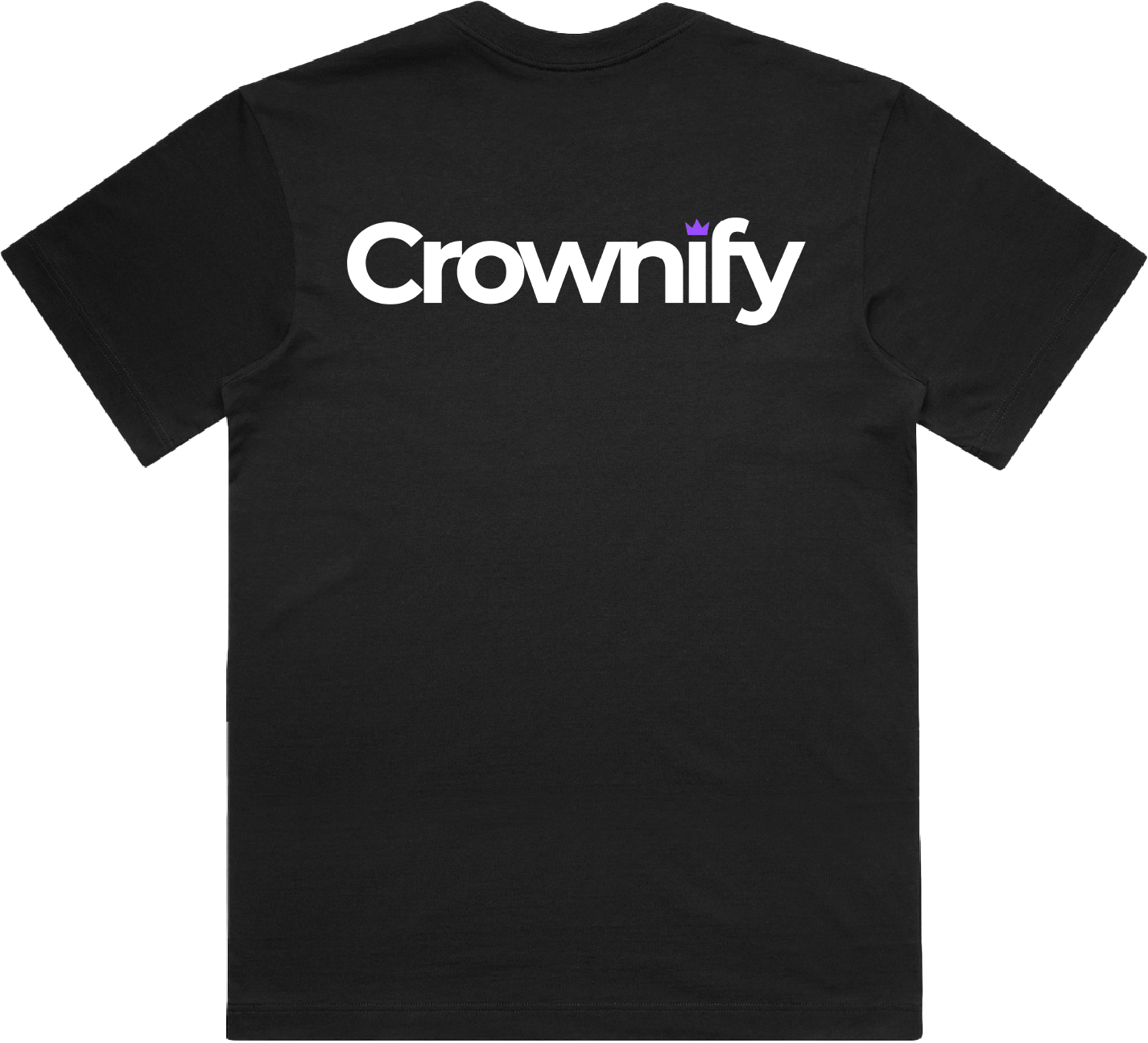 CROWNIFY BLACK BOX TEE  | CROWNIFY