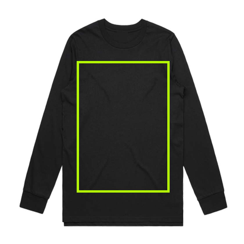 ESSENTIAL LONG SLEEVE T-SHIRT 5029 (1 SIDE PRINT)