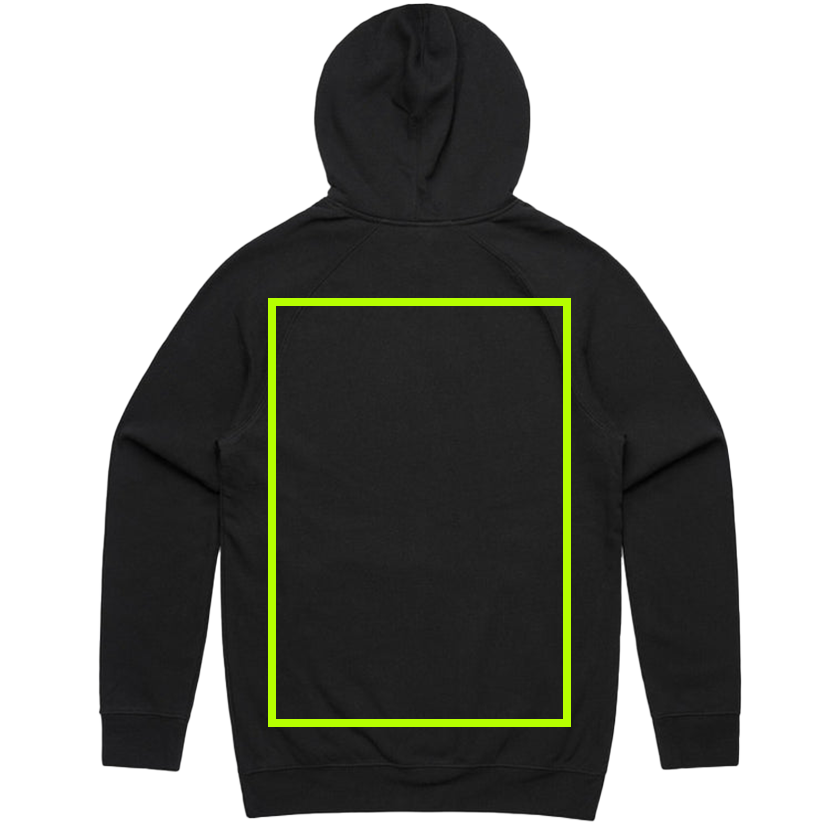 ESSENTIAL HOODED JUMPER 5101 (1 SIDE PRINT)