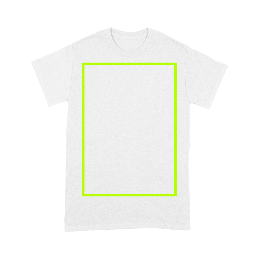 ESSENTIAL HEAVY COTTON T-SHIRT (2 SIDE PRINT)
