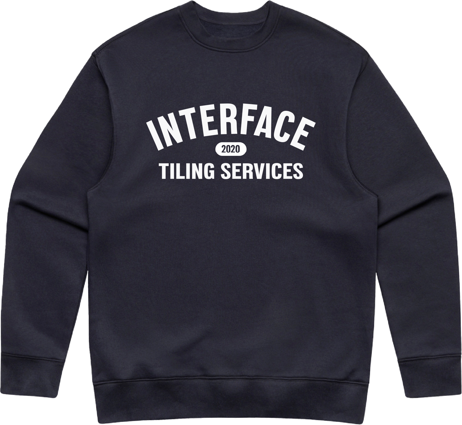INTERFACE TILING GARAGE PRINT INK BLUE RELAX CREW | INTERFACE TILING