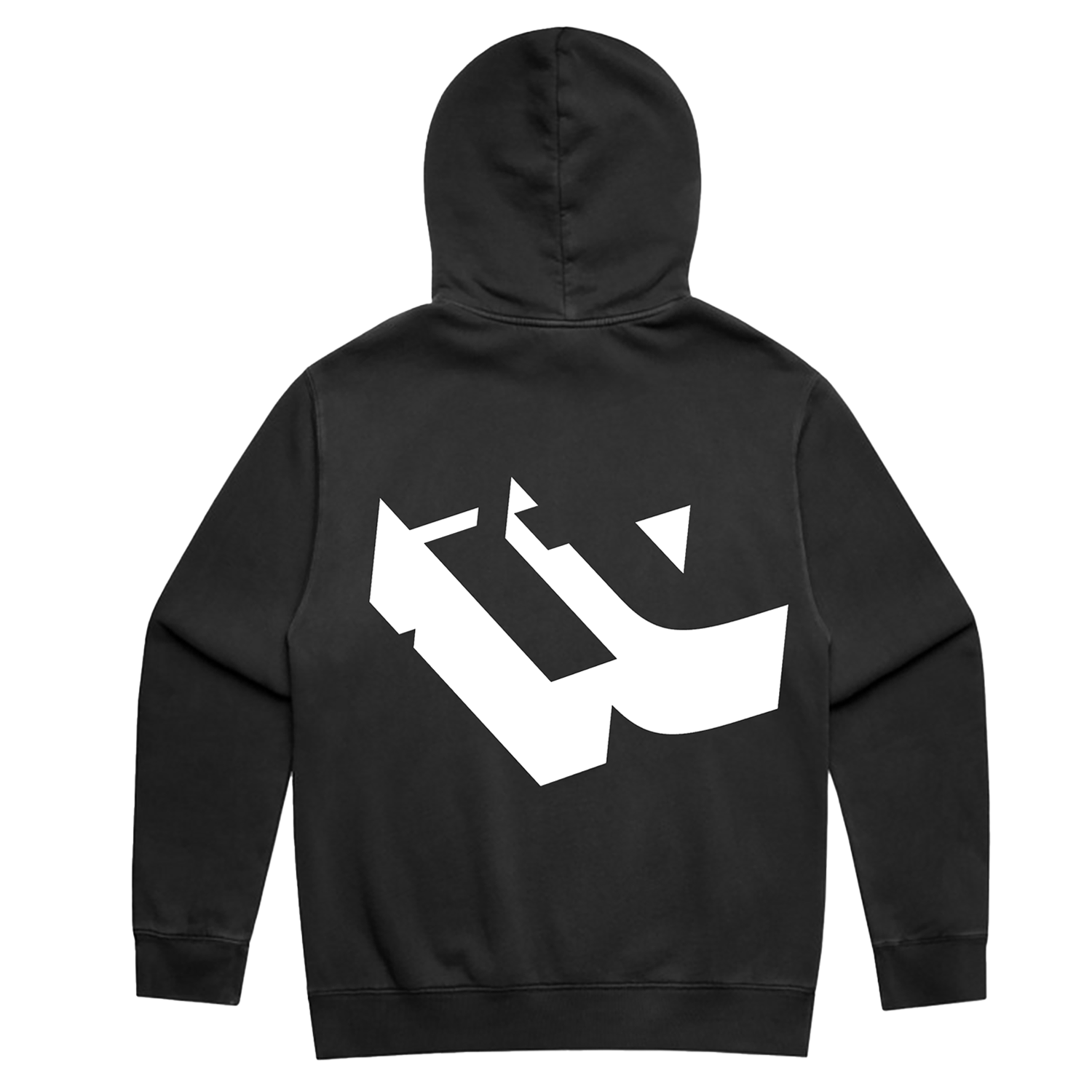 INTERFACE TILING BLACK HOODIE | INTERFACE TILING