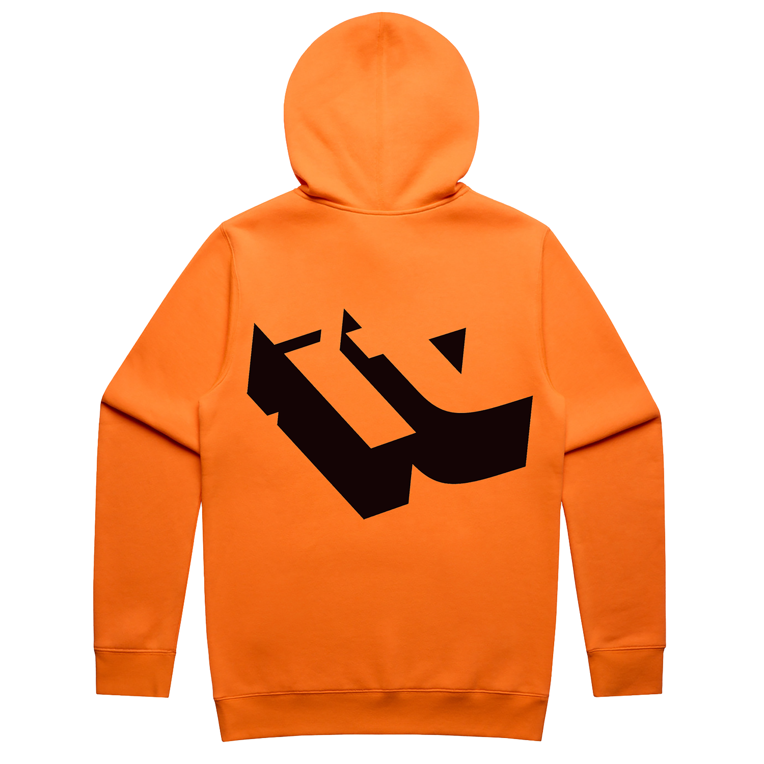 INTERFACE TILING SAFETY ORANGE HOODIE | INTERFACE TILING