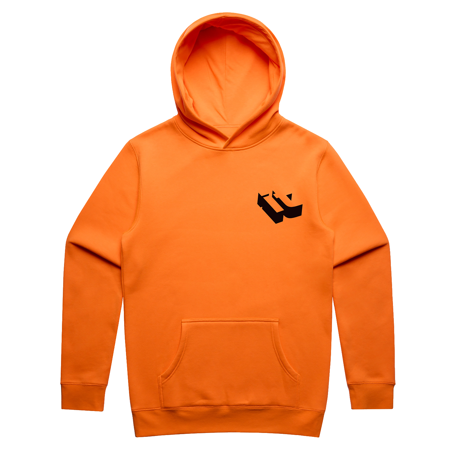 INTERFACE TILING SAFETY ORANGE HOODIE | INTERFACE TILING