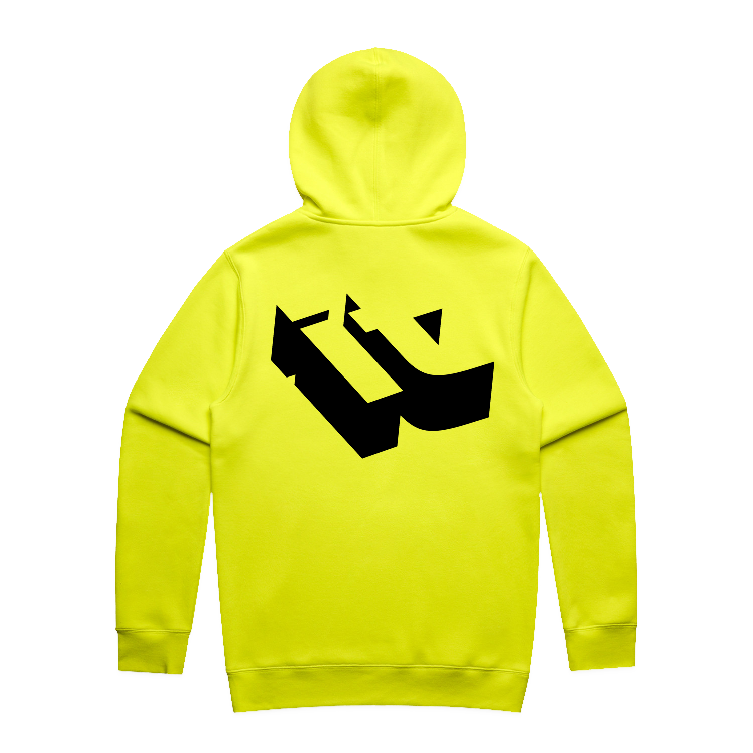 INTERFACE TILING SAFETY STENCIL YELLOW HOODIE | INTERFACE TILING
