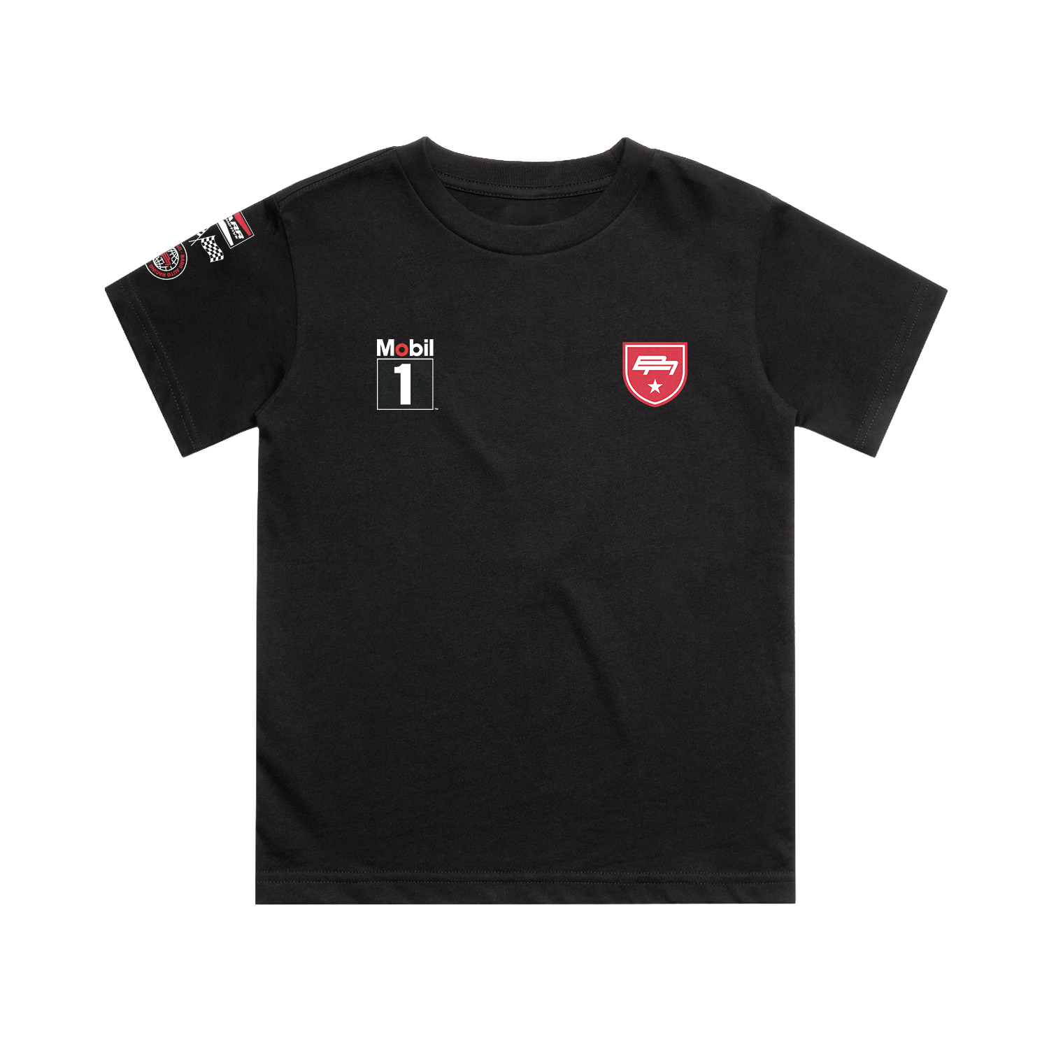 BARR AUTOMOTIVE LOGO HIT KIDS CLASSIC BLACK TEE | BARR AUTOMOTIVE