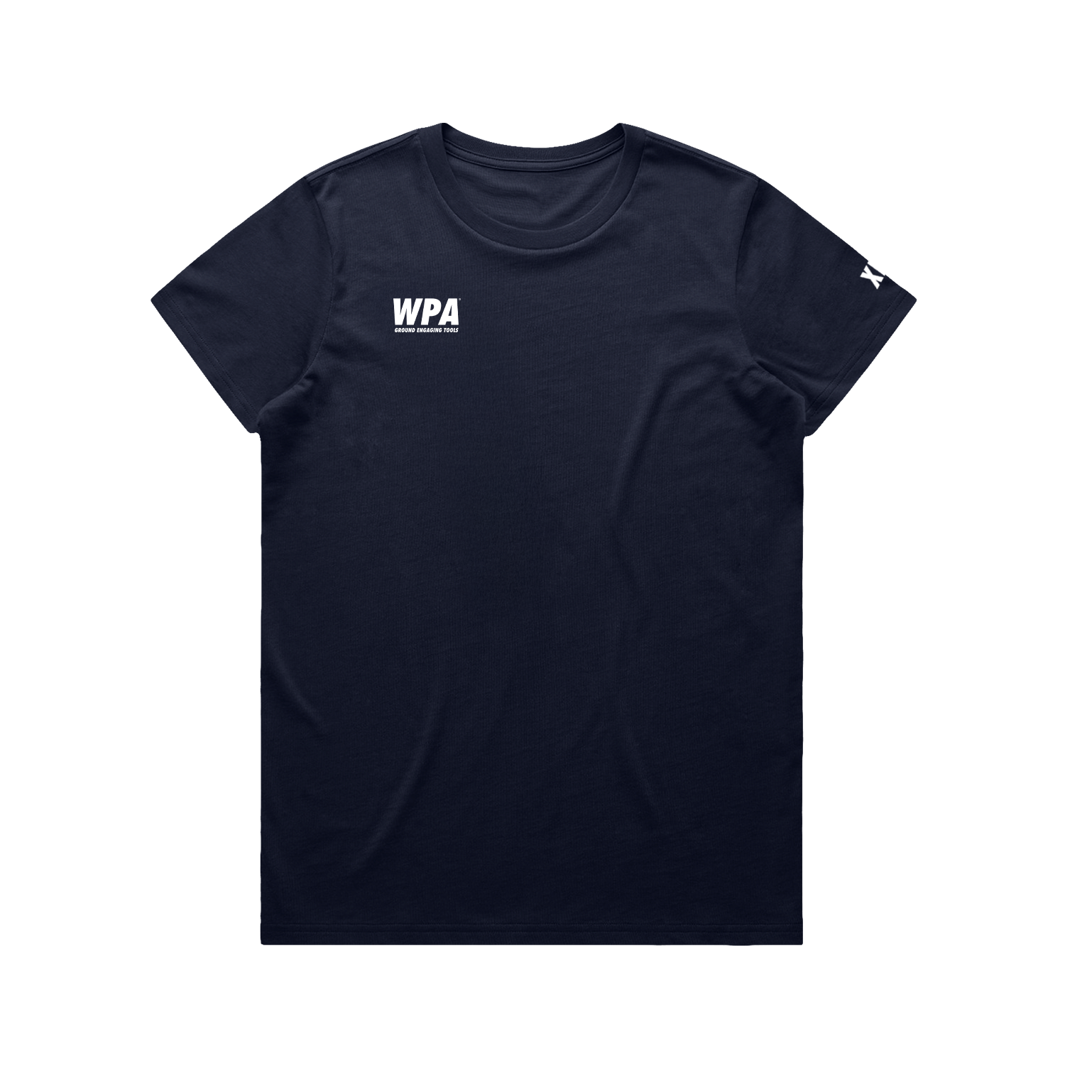 WPA LOGO WOMEN MAPLE NAVY TEE | WPA