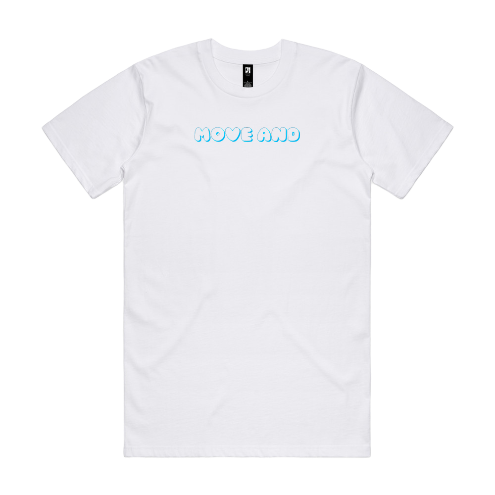MOVE AND THRIVER LOGO CLASSIC WHITE TEE | MOVE&