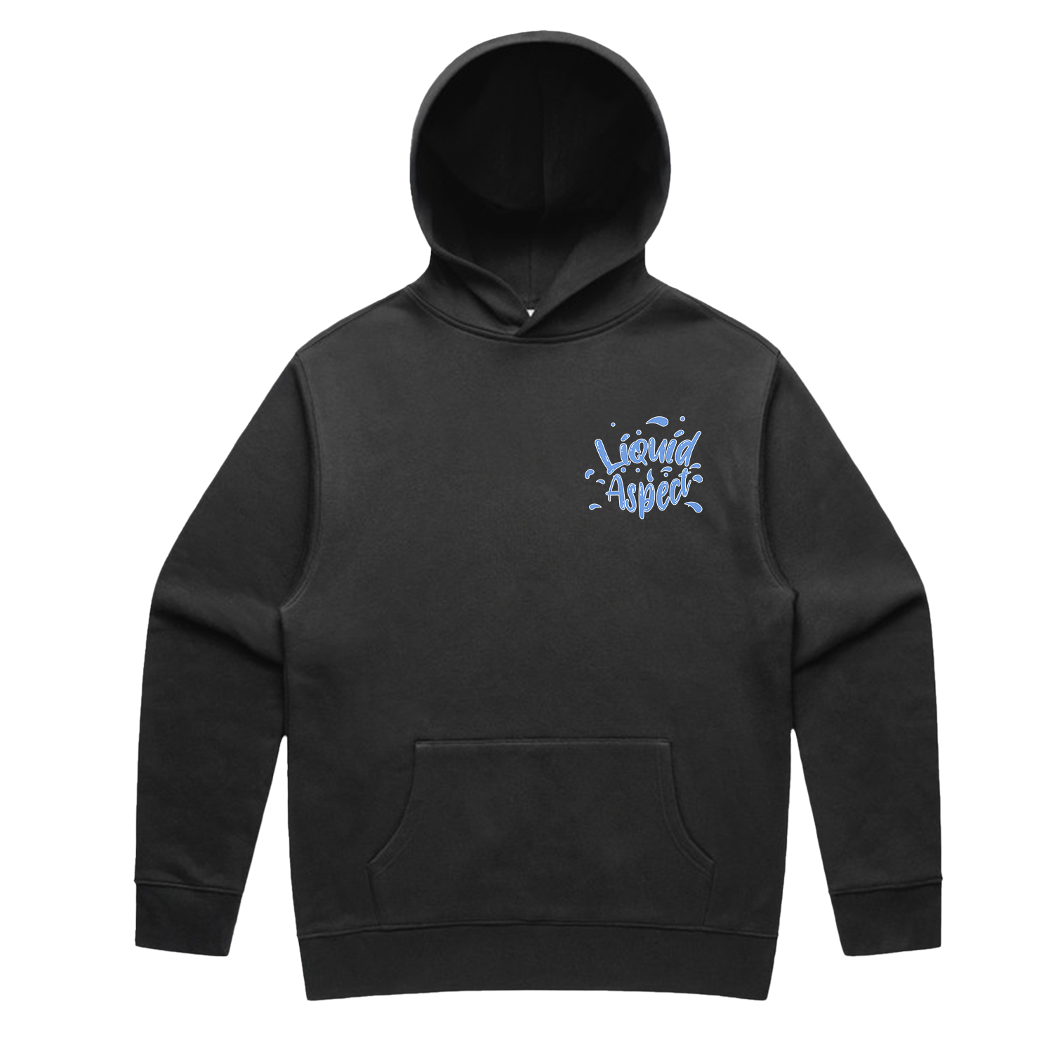 LIQUID ASPECT BLACK HOODIE | LIQUID ASPECT