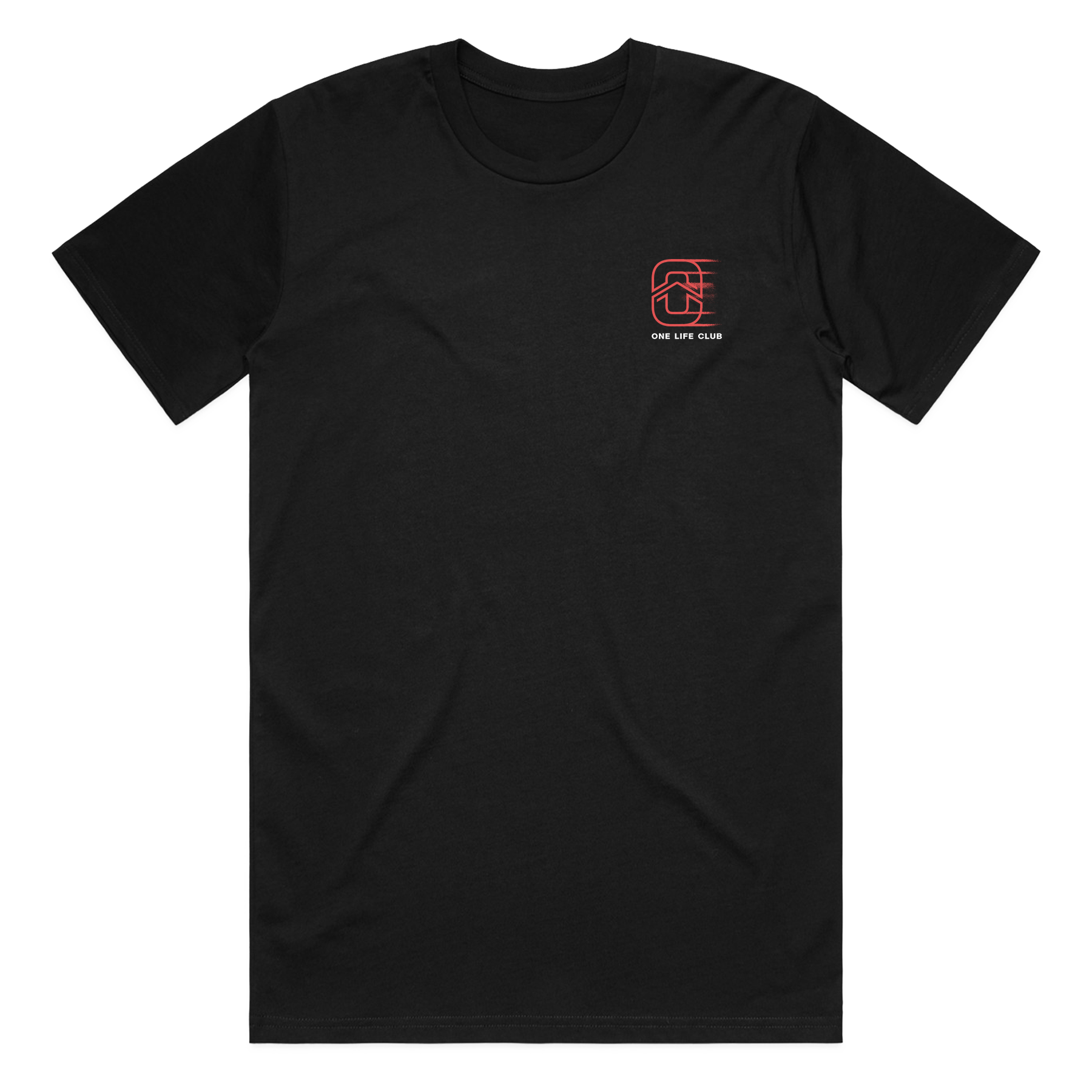 ONE LIFE CLUB MEMBERS ONLY CLASSIC BLACK TEE | ONE LIFE CLUB