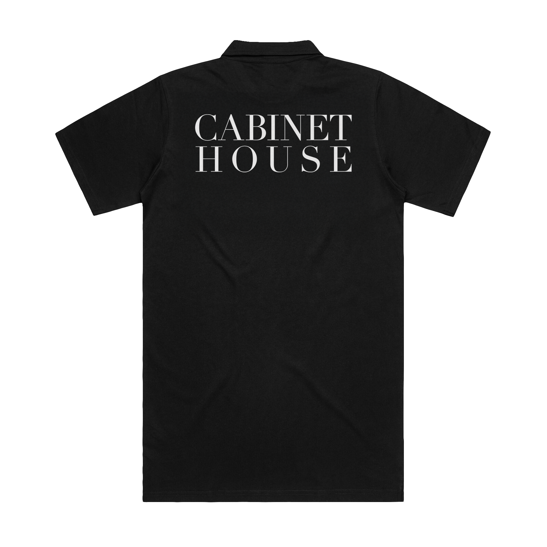 CABINET HOUSE LOGO BLACK CHAD POLO | CABINET HOUSE