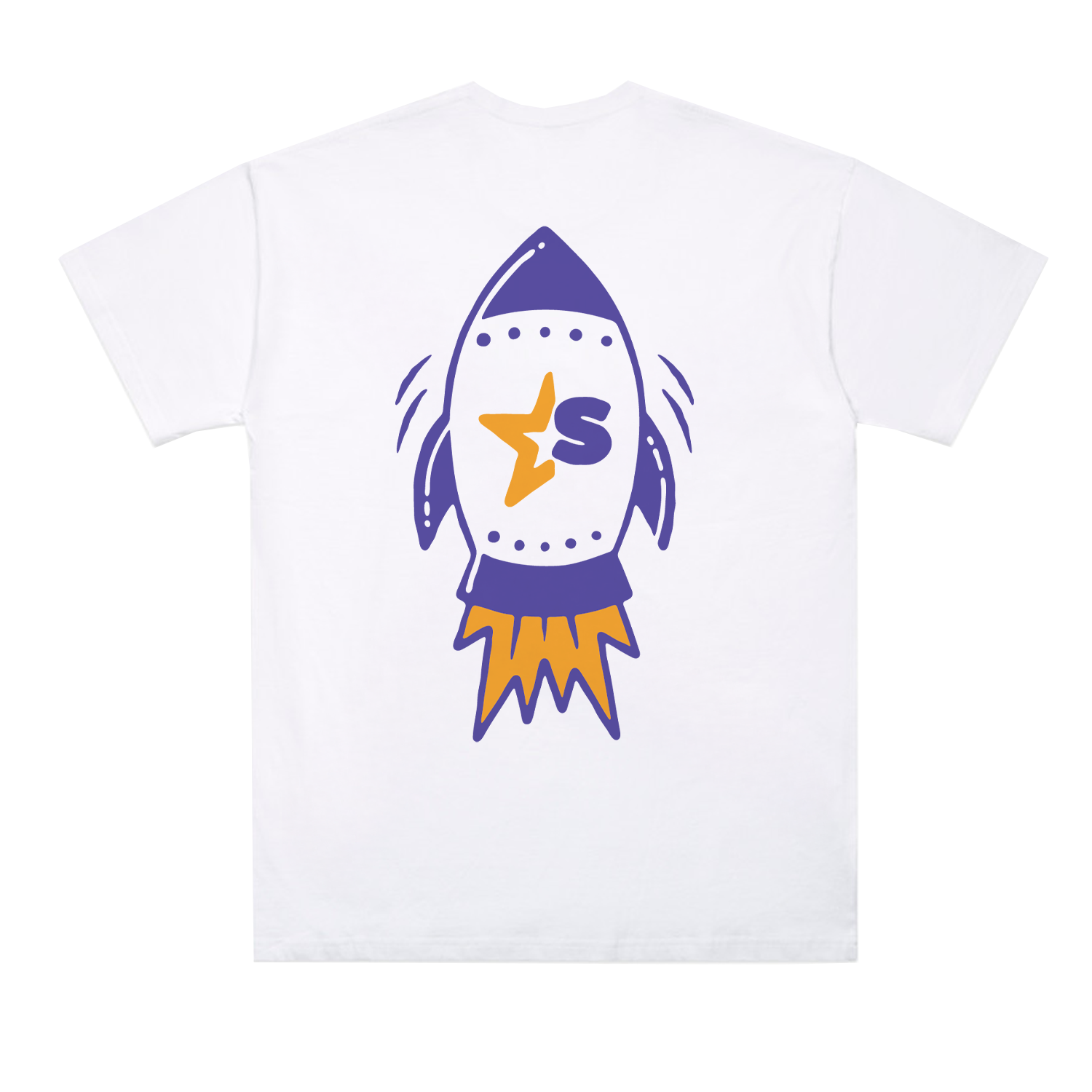 SCOOTI REVIEWS PURPLE ROCKET CLASSIC OVERSIZED WHITE TEE | SCOOTI REVIEWS