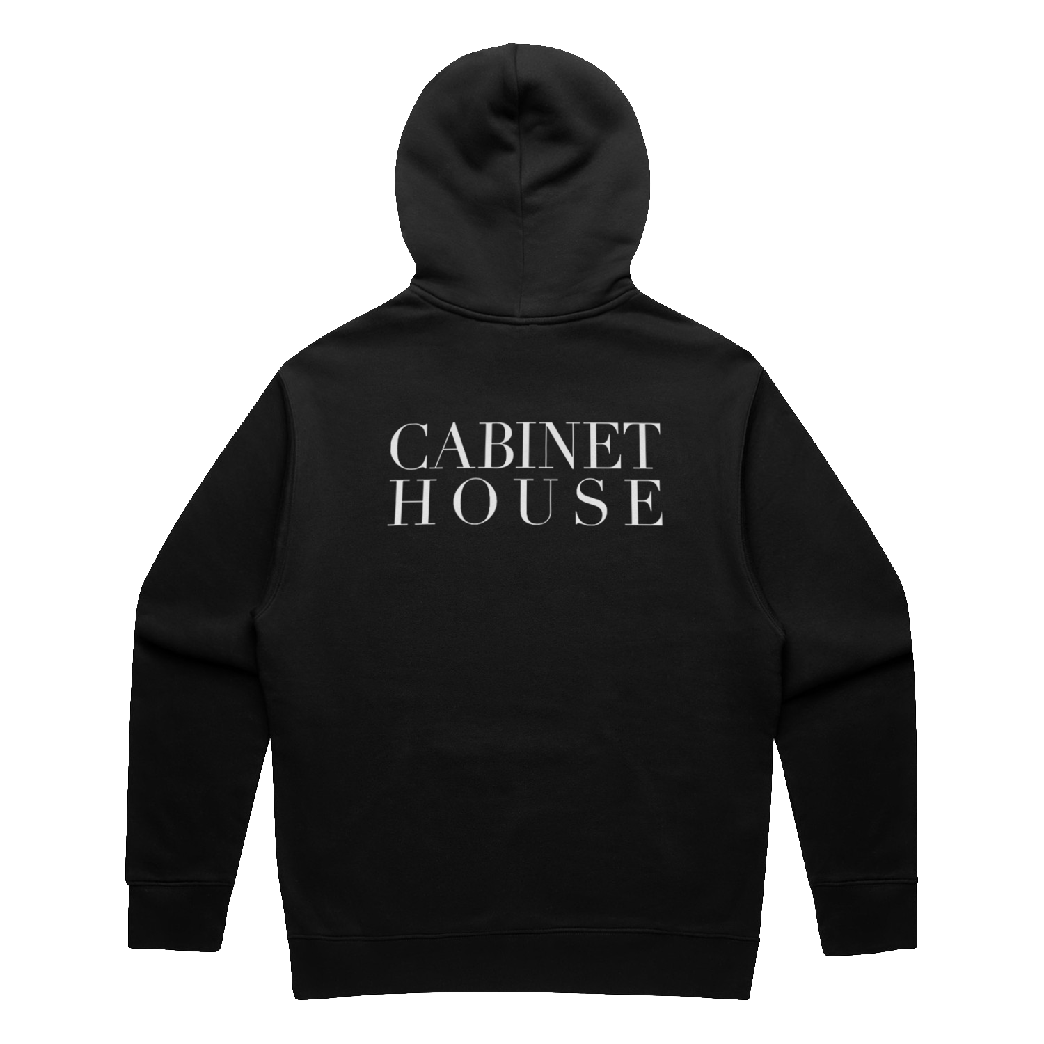 CABINET HOUSE LOGO BLACK RELAX HOODIE | CABINET HOUSE