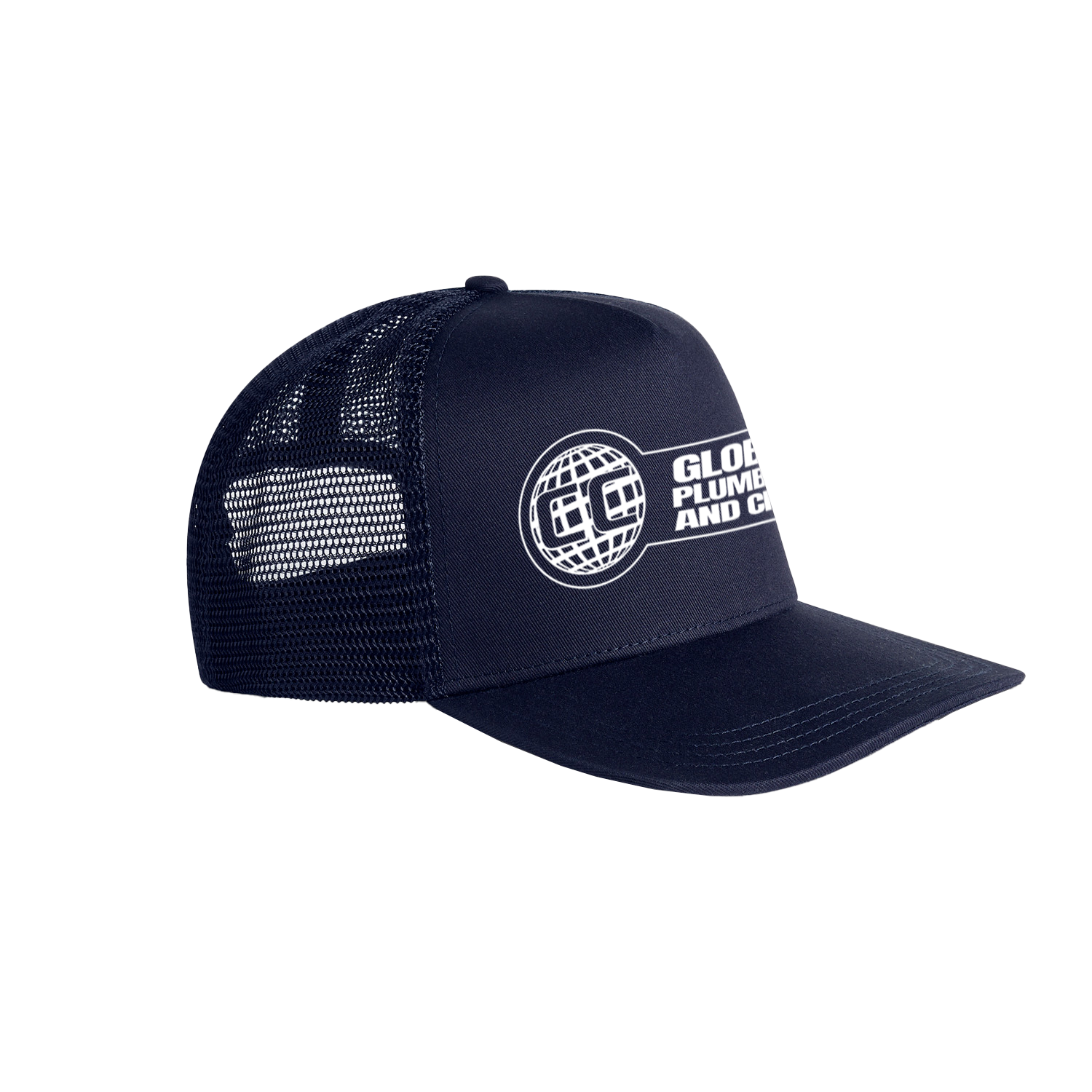 GLOBAL LOGO NAVY CAP | CC GLOBAL PLUMBING
