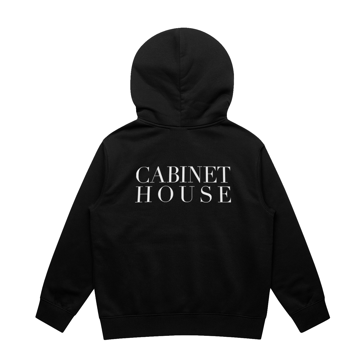 CABINET HOUSE LOGO BLACK YOUTH RELAX HOODIE | CABINET HOUSE