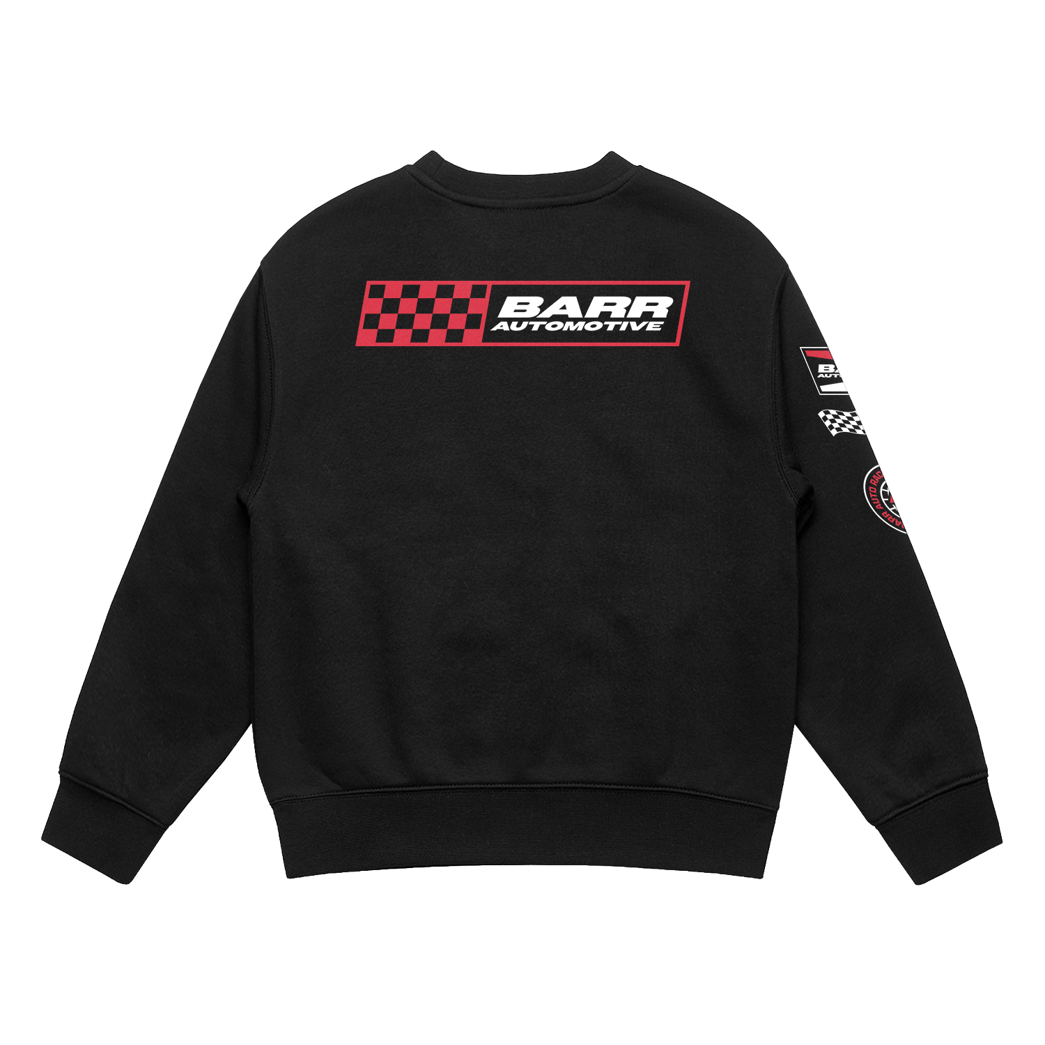 BARR AUTOMOTIVE LOGO HIT YOUTH RELAX CREWNECK | BARR AUTOMOTIVE
