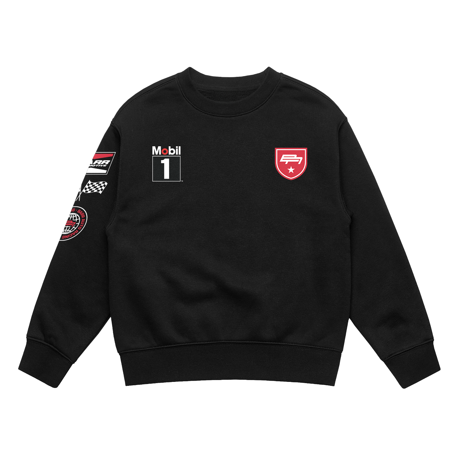 BARR AUTOMOTIVE LOGO HIT YOUTH RELAX CREWNECK | BARR AUTOMOTIVE