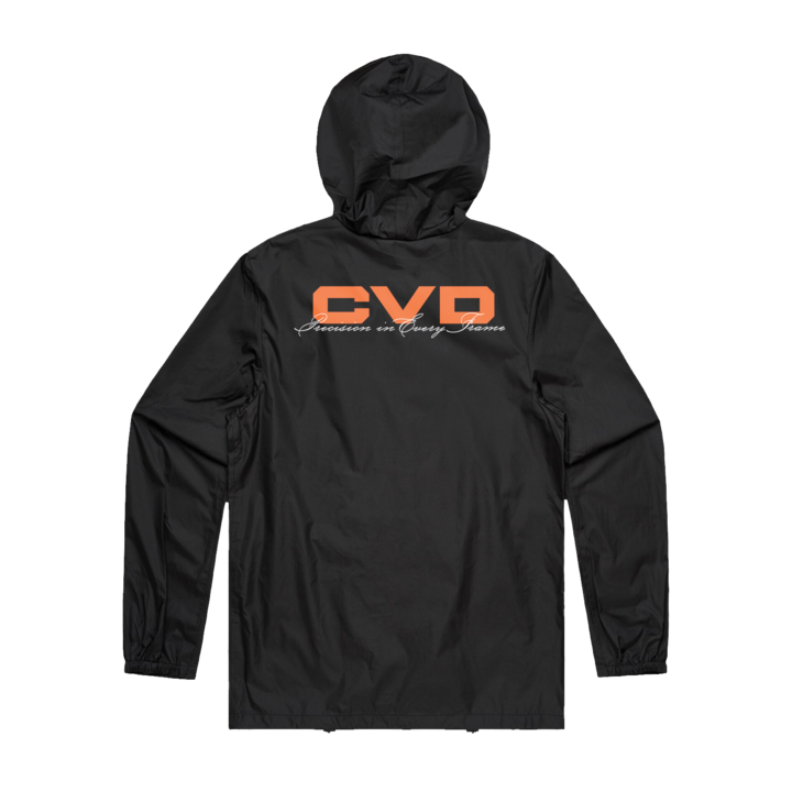 CVD LOGO BLACK ZIP JACKET | CVD MERCHANDISE